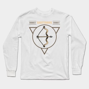 Sagittarius Zodiac Sign Long Sleeve T-Shirt